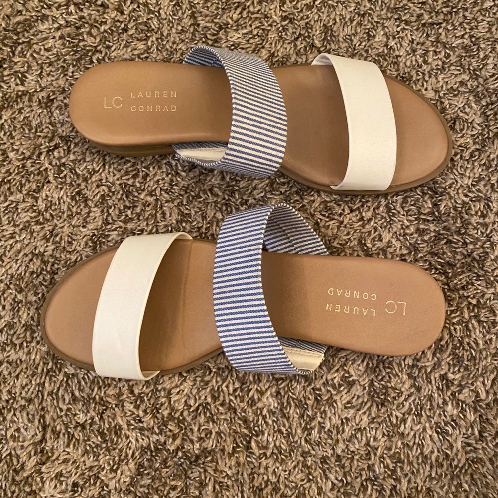 Lauren Conrad Double Strap Sandal